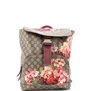 Gucci Buckle Backpack Blooms Print Gg #229654G14B